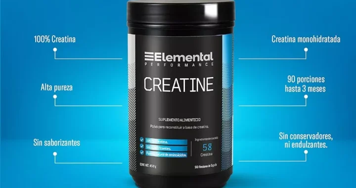 Todo lo que necesitas saber sobre la Creatina Elemental Performance